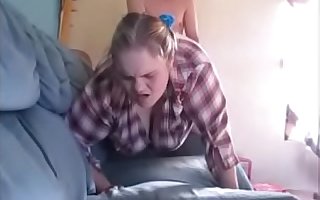 Please Stop Daddy!! Daddy Abuse & Diacritic Himself Surpassing Virgin Teen Daughter