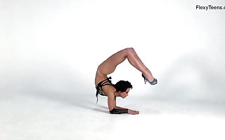 Super flexible hot gymnast Raykina