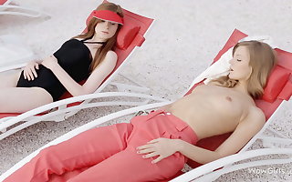 WOWGIRLS, Maria Acetous and Rossy Bush, 2 Stunning Teens